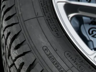 Michelin TRX 190 55 VR340 3D model