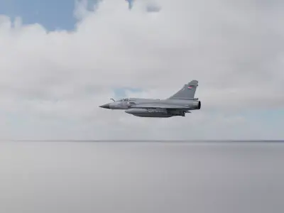 Dassault Mirage 2000 - Egyptian Air Force 3D model