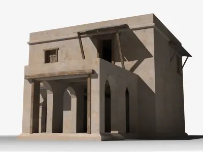 Arab x26 Low-poly 3D model