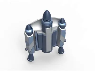 Jango Fett Jetpack from Star Wars Attack of the Clones 2002 3D print model