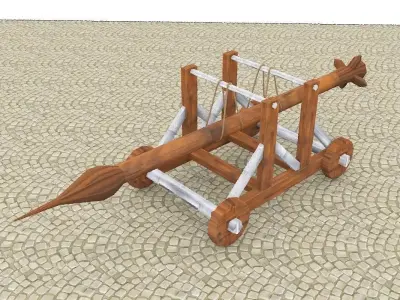 warrior raam Free low-poly 3D model