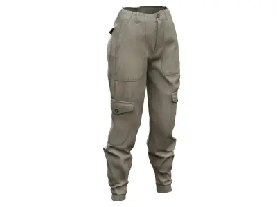 Pants 132 - All MH Bodies - UE5 Skeletons - Rigged Low-poly 3D model