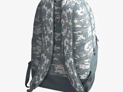Sport Backpack  Low-poly 3D model