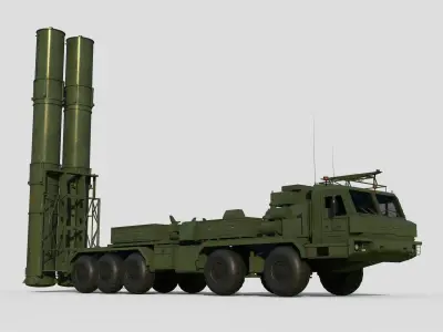 S-500 Prometheus missile system 3D model