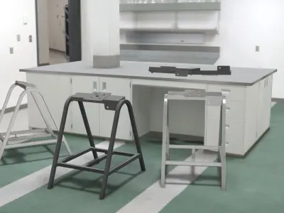 Industrial Blender Base 3D model