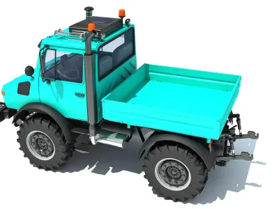 Multi Purpose Tractor Truck 3D model