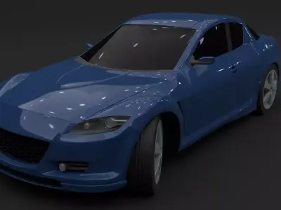 Mazda RX-8 Free 3D model