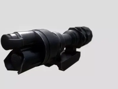 SureFire M951 Flashlight Low-poly 3D model