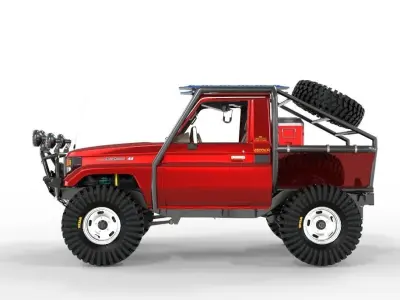 Generic Land Cruiser S70 2001 Rally Xtreme Edition  3D model