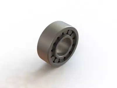 Rolamento Cilindricos SKF NJ 2310 ECP Cylindrical Roller Bearing 3D model