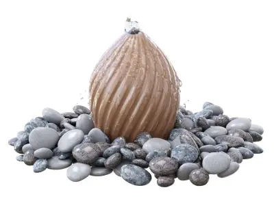 Decorative garden fountain LATIKA ORISSA 3D model