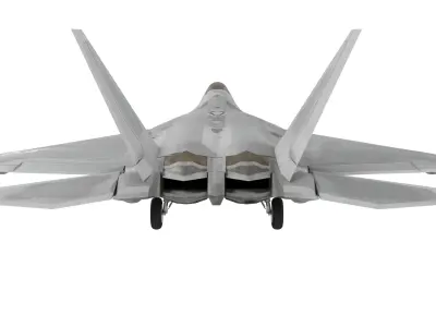 F-22 Raptor Fighter Jet 3D model