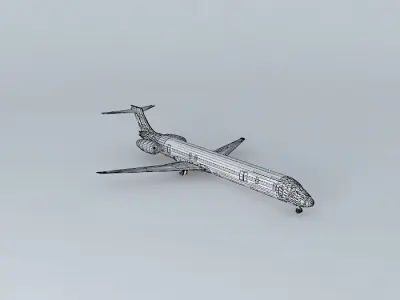 Flying Like a Kiss MD Free 3D model