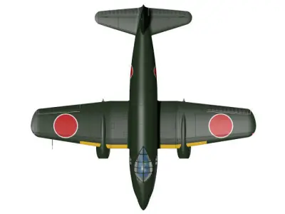 Yokosuka R2Y Keiun kai 3D model