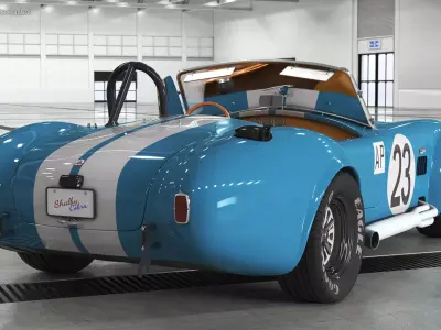 AC Shelby Cobra 1965 3D model