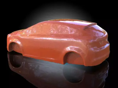 SUV Car Body1 Free 3D model