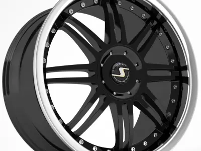  Schmidt wheel rims 2 3D model