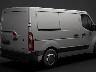 Opel Movano L1H1 Van 2020 3D model