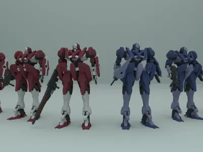GNX-609T GN-XIII 3D model