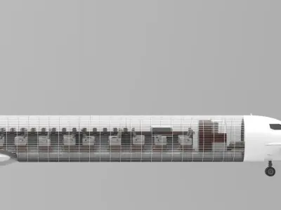 Business Jet 3D model