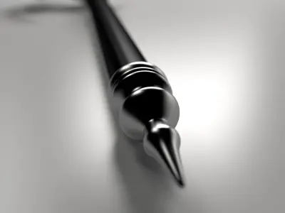 Dragon Battle Axe 3D model