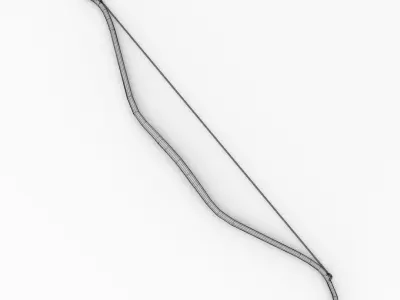 Traditional Bow 3D model