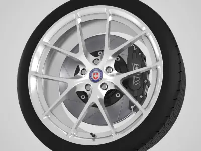 HRE Performance P101 Rim 3D model