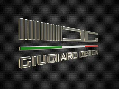 giugiaro italdesign logo 3D model
