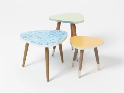 Tablesitas - Side Tables Free 3D model