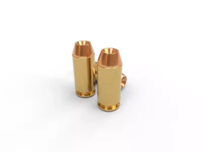 40  SW  Ammo Low-poly 3D model