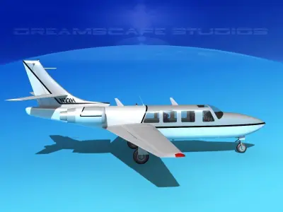 Piper Aerostar FJ-100 Fanjet V06 3D model