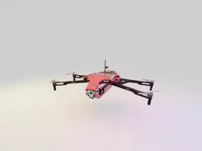 Rescue Drone 3D model