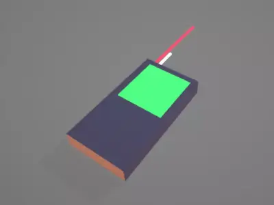 Controller cell phone Free 3D model