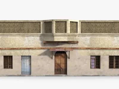 Arab x24 Low-poly 3D model