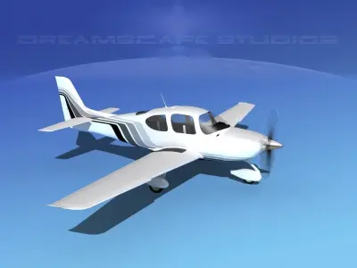Cirrus SR22 V01 3D model