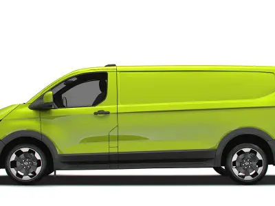 Volkswagen Transporter L2H1 2024 3D model