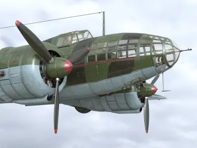 Ilyushin IL-4 3D model
