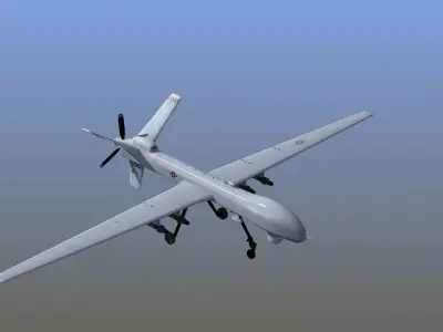MQ-9 Reaper UAV 3D model