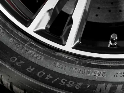 Michelin Pilot Sport EV 285 40 R20 3D model