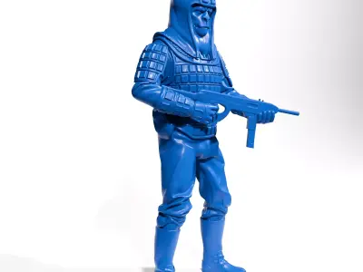 Planet of the Apes soldier 3D print model