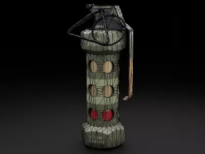 Game Ready Flash Bang Free 3D model