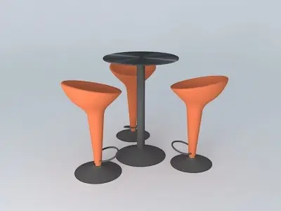 TABLE COCKTAIL Free 3D model