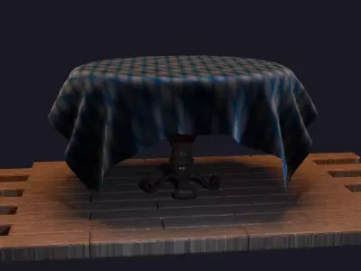 Table  Free 3D model purchase