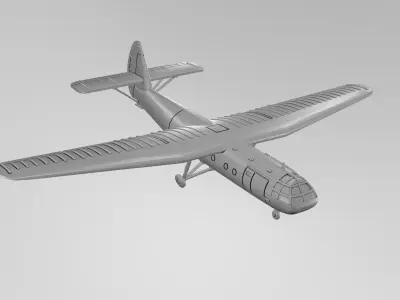 Horsa MkI Airspeed AS 51 3D print model
