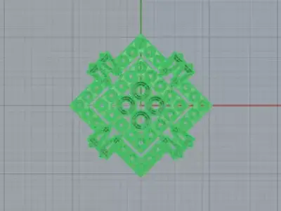 Pendente lego block Free 3D model