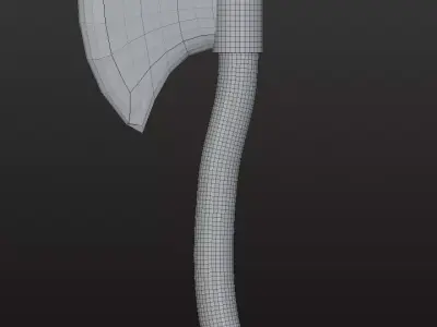raw weapon pack Low-poly 3D model