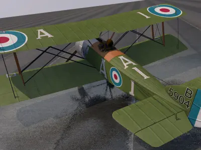 Sopwith Pup 3D model