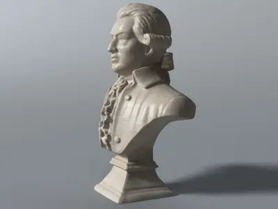 Mozart Bust 3D model