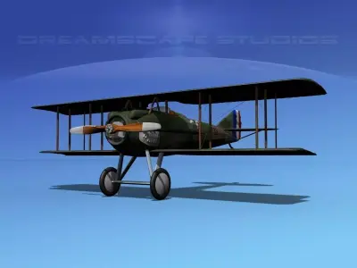 SPAD SXIII V14 3D model