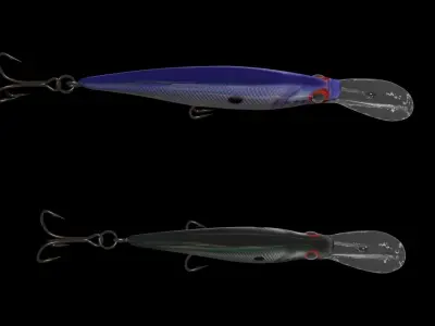 Crank Baits 3D model